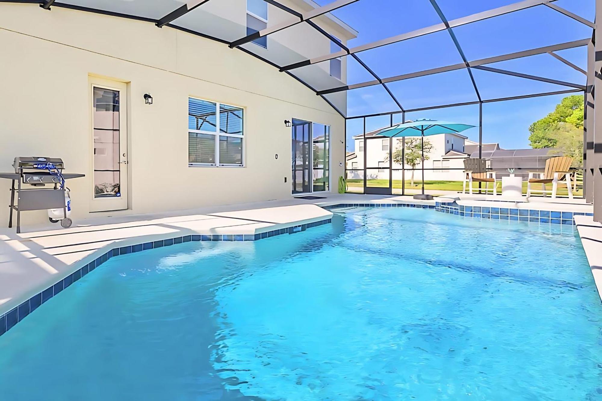 Supreme Disney Retreat - 10Br Home - Pool, Hot Tub キシミー エクステリア 写真